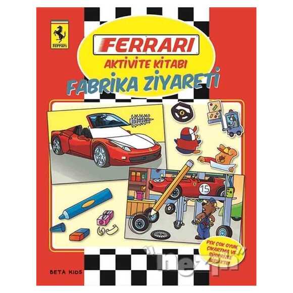 Ferrari Aktivite Kitabı: Fabrika Ziyareti