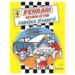 Ferrari Boyama Kitabı: Fabrika Ziyareti - Thumbnail