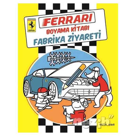 Ferrari Boyama Kitabı: Fabrika Ziyareti