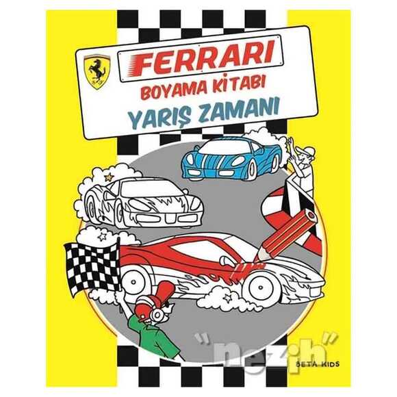 Ferrari Boyama Kitabı: Yarış Zamanı