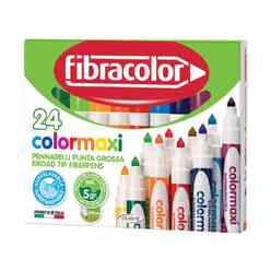 Fibracolor Jumbo Maxi Keçeli Kalem 24’lü 10640SW - Thumbnail