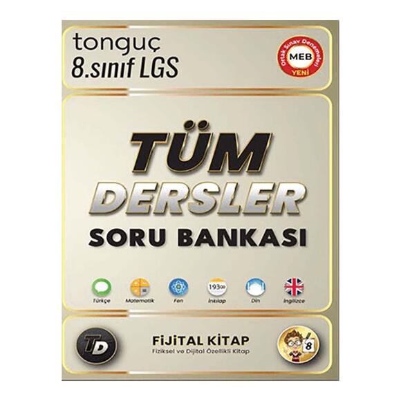 Fijital Kitap 8. Sınıf Tüm Dersler Soru Bankası