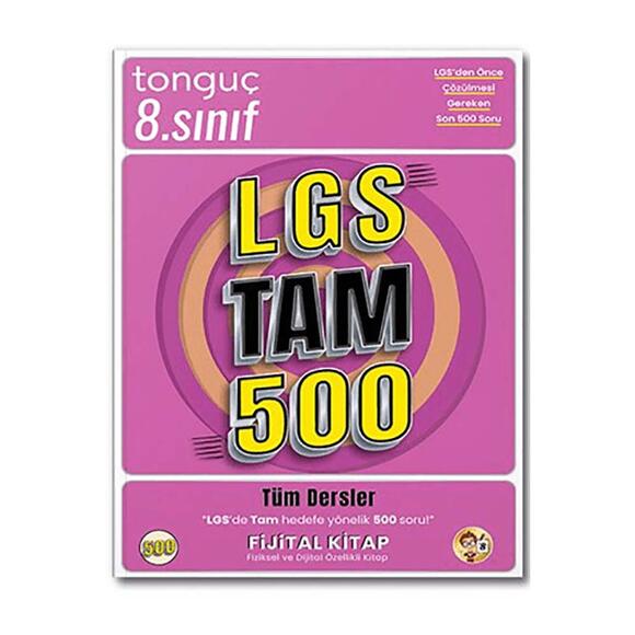 Fijital Kitap LGS Tam 500 Tüm Dersler