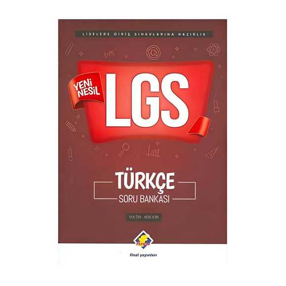 Final 8. Sınıf LGS Türkçe Soru Bankası