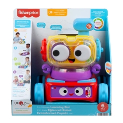 Fisher price 4 Ü Bir Arada Eğlenceli Robot HCK43 - Thumbnail