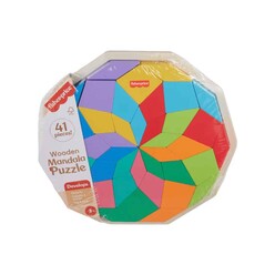 Mattel Fisher Price - Fisher-Price Ahşap Mandala Yapboz HXT94
