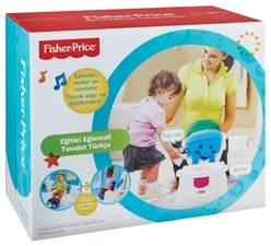 Fisher Price Eğitici Eğlenceli Tuvalet BMD23 - Thumbnail