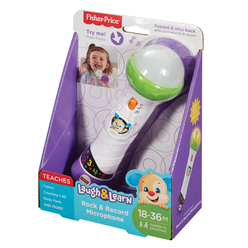 Fisher Price Eğitici Köpekçiğin Eğlenceli Mikrofonu Türkçe FBP43 - Thumbnail