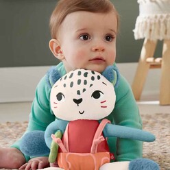Fisher-Price Eğlenceli Dostum Kar Leoparı HKD64 - Thumbnail