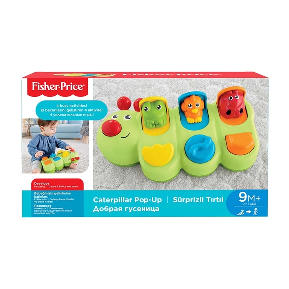 Fisher Price Eglencelı Tırtıl 4 GCM80 