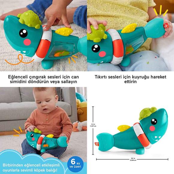 Fisher Price Hareketli Köpekbalığı HJP01