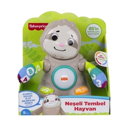 Fisher Price Linkimals Neşeli Tembel Hayvan Türkçe GHY93 - Thumbnail