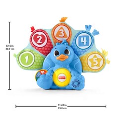 Fisher Price Linkimals Rengarenk Tavus Kuşu HNN82 - Thumbnail