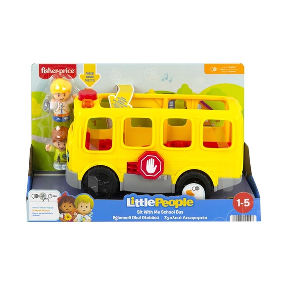 Fisher Price Little People Eğlenceli Okul Otobüsü HDJ25