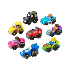 Mattel Fisher Price - Fisher Price Little People Wheelies Araçlar GMJ18