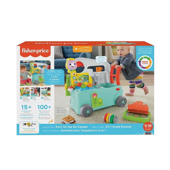 Fisher Price LnL 3’ü 1 Arada Karavan (Türkçe ve İngilizce ) HCK81