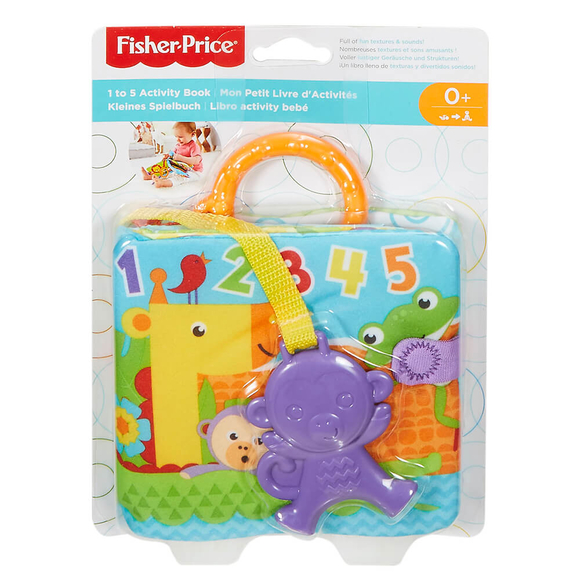 Fisher Price Minik Hayvancıklar Yumuşak Aktivite Kitabı FGJ40