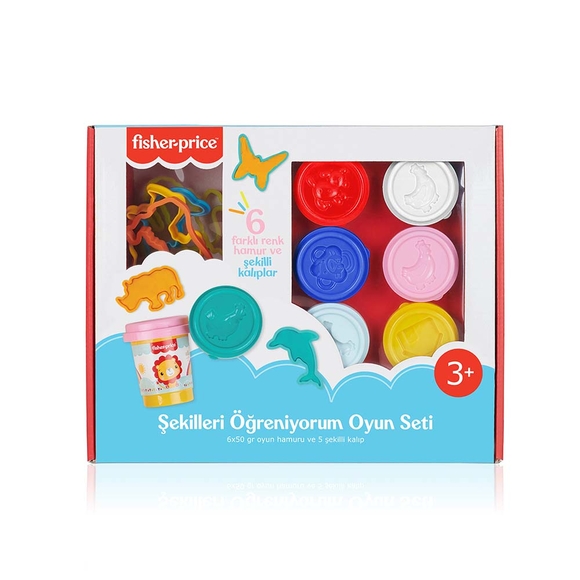 Fisher-Price Oyun Seti Hamur ve Kalıplar 6x50 Gr GXV33