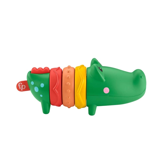 Fisher-Price Safari Arkadaşları Çıngıraklı Timsah GWL67