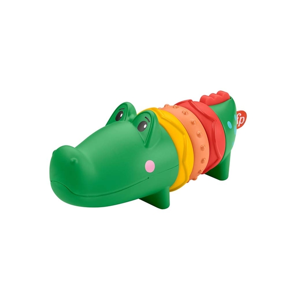 Fisher-Price Safari Arkadaşları Çıngıraklı Timsah GWL67