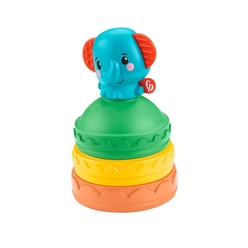 Fisher Price Safari Arkadaşları Renkli Fil GWL66 - Thumbnail