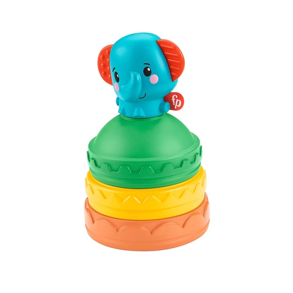 Fisher Price Safari Arkadaşları Renkli Fil GWL66