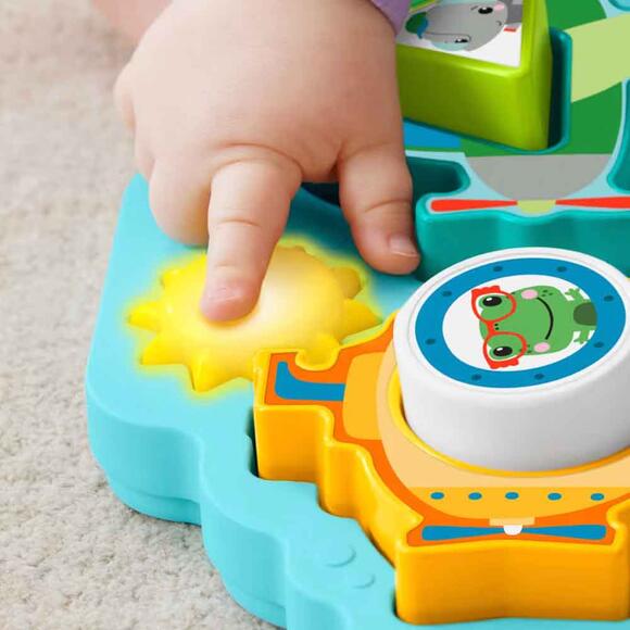Fisher-Price Şekiller ve Sesler Puzzle HRP31