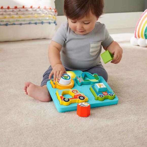 Fisher-Price Şekiller ve Sesler Puzzle HRP31