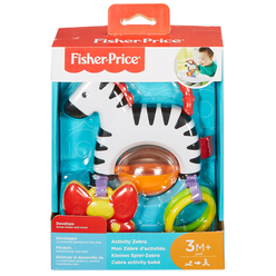 Fisher Price Sevimli Zebra Mama Koltuğu Oyuncağı FGJ11 - Thumbnail