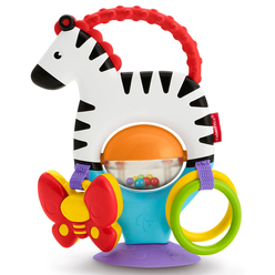 Fisher Price Sevimli Zebra Mama Koltuğu Oyuncağı FGJ11 - Thumbnail