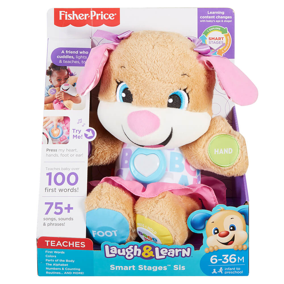 Fisher Price Yaşa Göre Gelişim Eğitici Köpekçiğin Kız Kardeşi FPP83