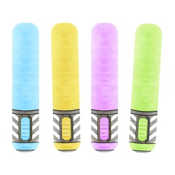 Fluffy Fighterz - Fluffy Fighterz Peluş Kılıç Sesli Ve Işıklı EOLS001-1