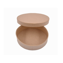 Folia Pappboxen Mini Oval Kraft Kutu 3322 - Thumbnail