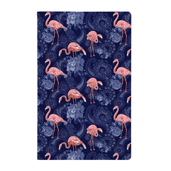 Fulique Flamingo Küçük Noktalı Defter 13x21cm - Thumbnail