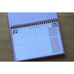 Fulique Haftalık Planlayıcı Busy Bee Pastel Mavi14X20 Cm - Thumbnail