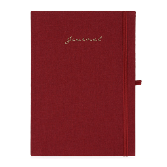 Fulique Journal Bordo Noktalı Defter 15,5x21,5cm