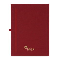Fulique Journal Bordo Noktalı Defter 15,5x21,5cm - Thumbnail