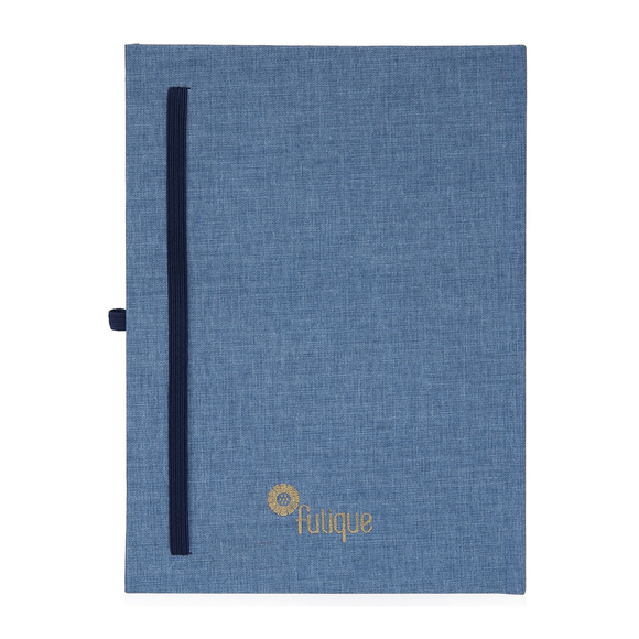 Fulique Journal Denim Noktalı Defter 15,5x21,5cm