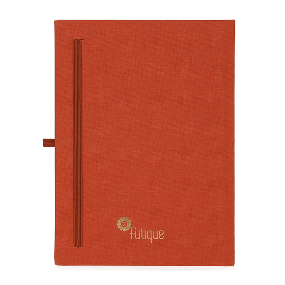 Fulique Journal Kiremit Noktalı Defter 15,5x21,5cm