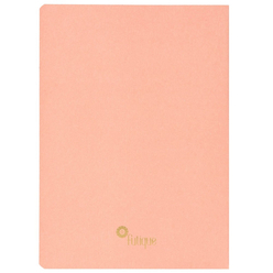 Fulique Pastel Pembe Defter 19x25 cm - Thumbnail