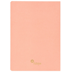 Fulique Pastel Pembe Defter 19x25 cm - Thumbnail