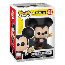 Funko Pop Disney Mickey’s 90Th Anniversary : Conductor Mickey Figür 32186 - Thumbnail