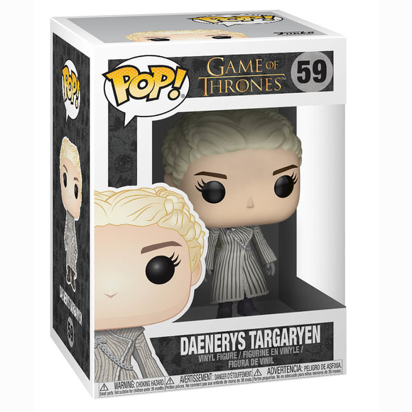 Funko Pop Game of Thrones : S8 Daenerys White Coat Figür 28888