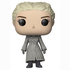 Funko Pop Game of Thrones : S8 Daenerys White Coat Figür 28888 - Thumbnail