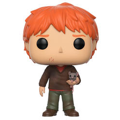 Funko Pop Harry Potter : Ron Weasley Scabbers Figür 14938 - Thumbnail