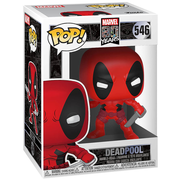 Funko Pop Marvel 80th First Appearance : Deadpool LE Figür 44154