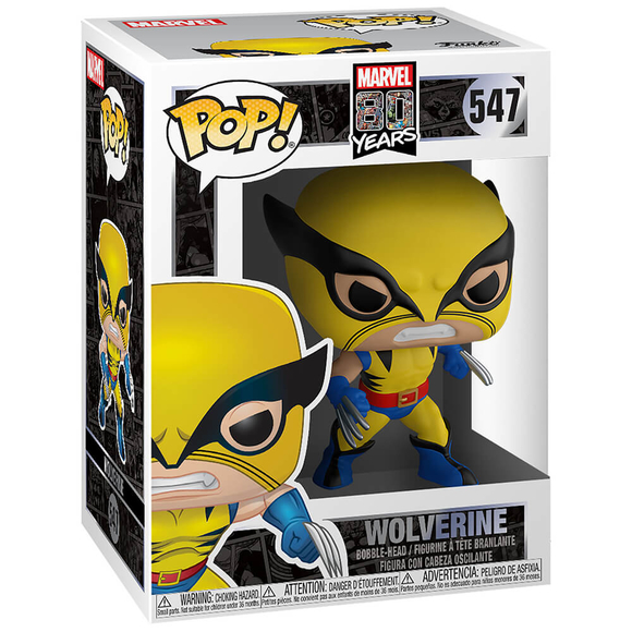Funko Pop Marvel 80th First Appearance : Wolverine LE Figür 44155