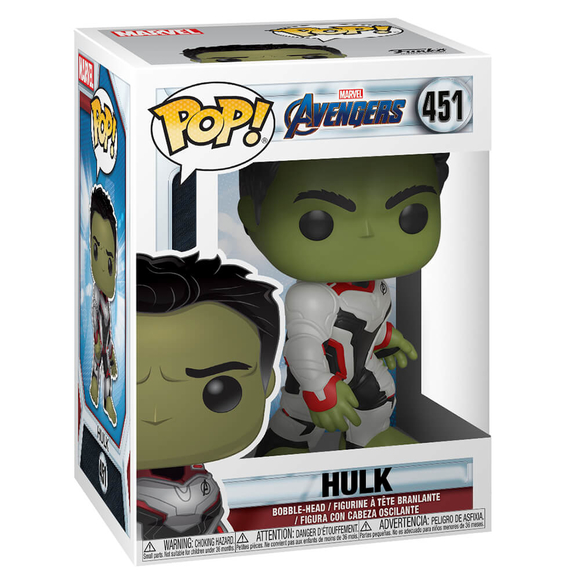 Funko Pop Marvel Avengers Endgame : Hulk Figür 36659