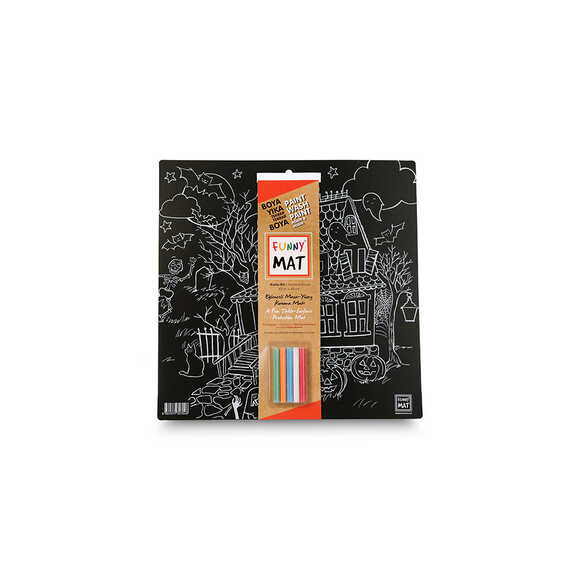 Funny Mat Black Korku Evi