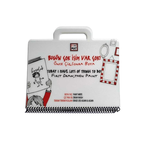 Funny Mat Mini Set Bugün Çok İşim Var